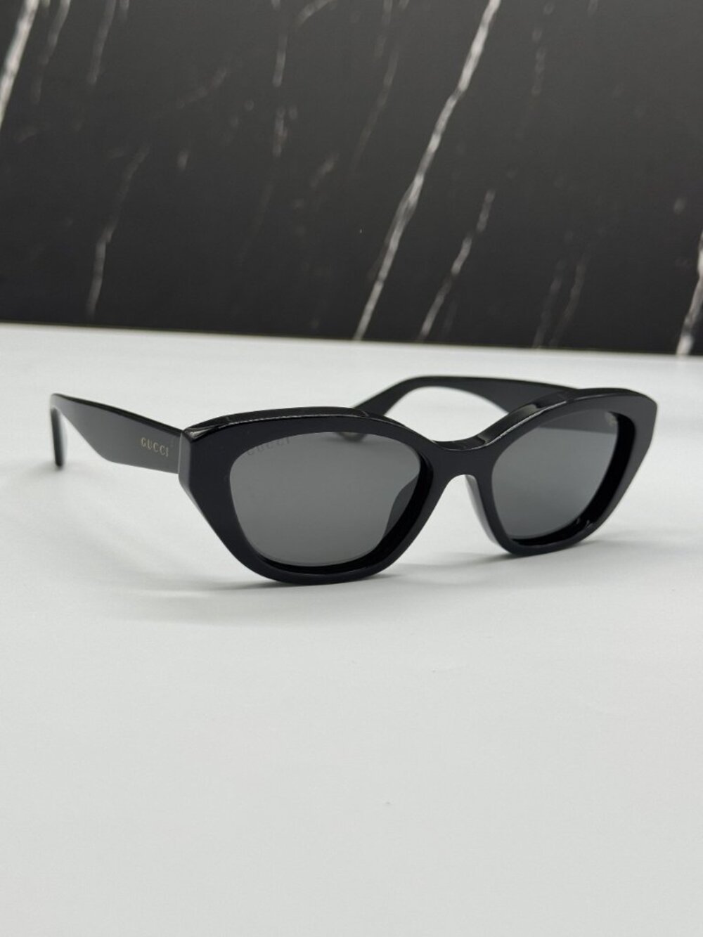 NEW GUCCI GG1638S 001 SUNGLASSES BLACK WOMEN EYEWEAR - Picture 5 of 10